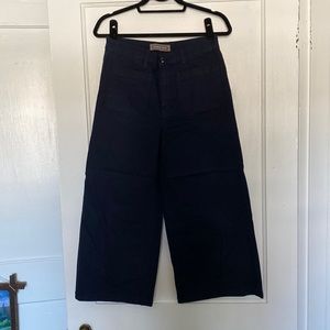 J. Crew Point Sur Wide Leg Crop Pant